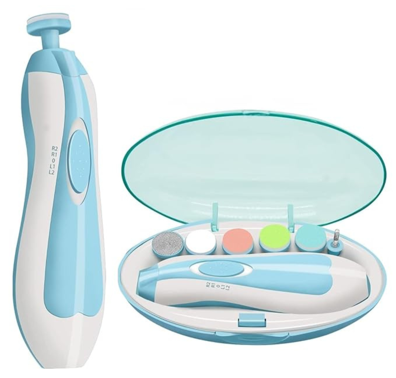 TenderTrim™ – Safe & Silent Baby Nail Trimmer with Soft LED Light