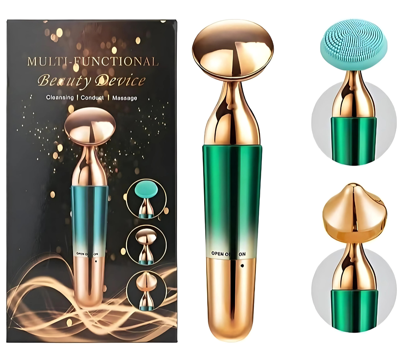 Celestial Glow 3-in-1 Face, Neck & Eyes Massager