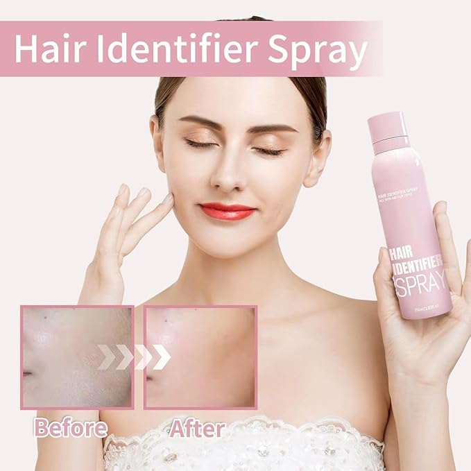 Silken Veil – Reveal & Remove Hair Identifier Spray with 4 Ultra-Smooth Razors
