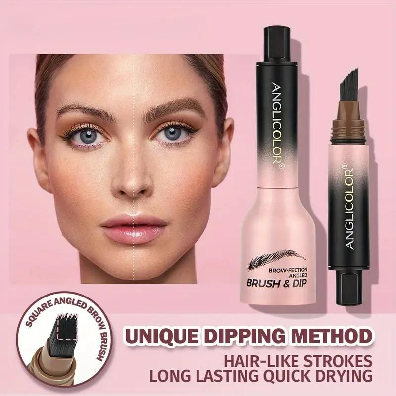 Anglicolor - BrowFection Eyebrow Liquid with Built-in Angled Brush