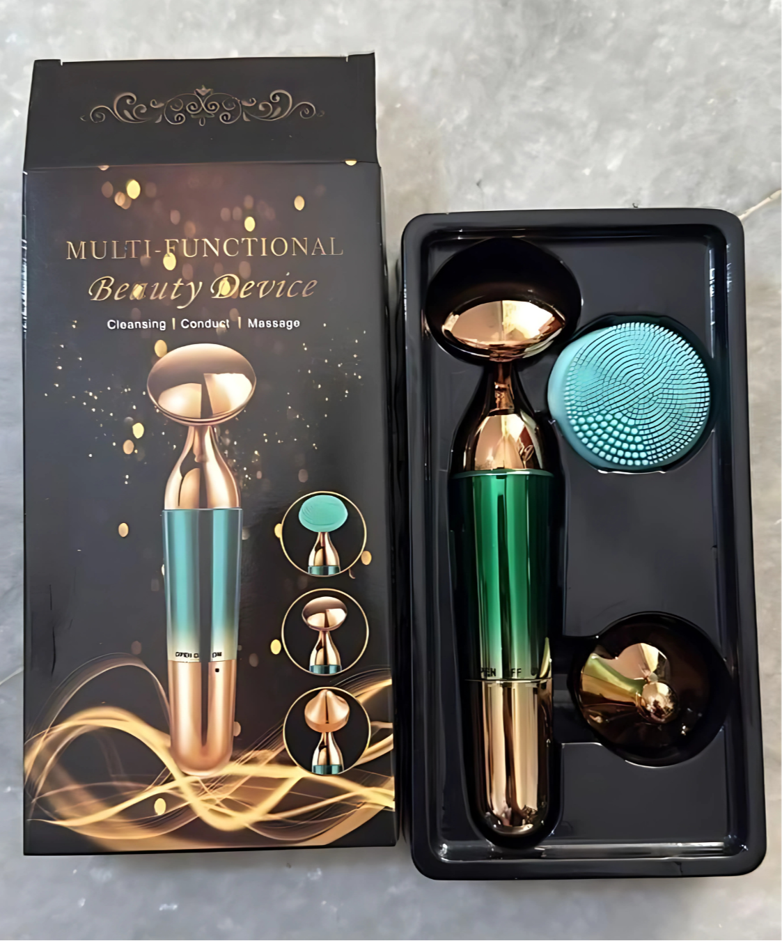 Celestial Glow 3-in-1 Face, Neck & Eyes Massager