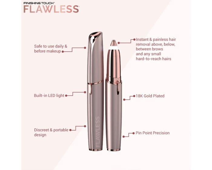 Flawless Luxe Eyebrow Trimmer – Precision, Elegance & Ease
