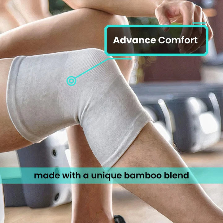 Orthix Bamboo Elastic - Warm Knee Sleeves (Pack of 2)
