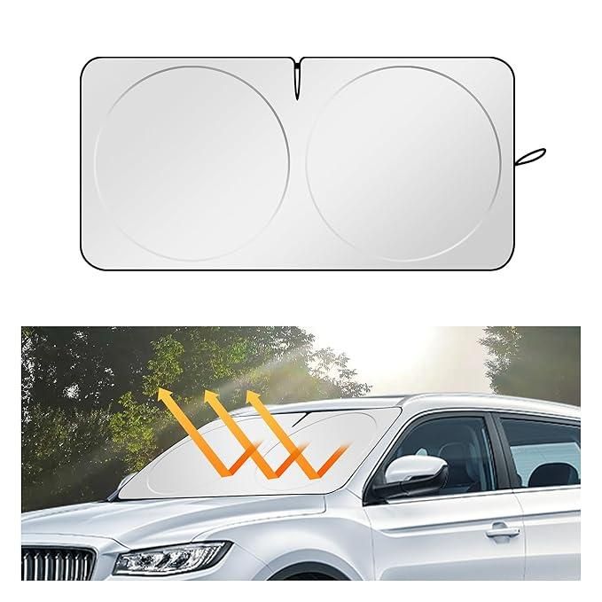 ShieldPro™ Folding Car Window Sunshade Cover – Ultimate Heat & UV Protection