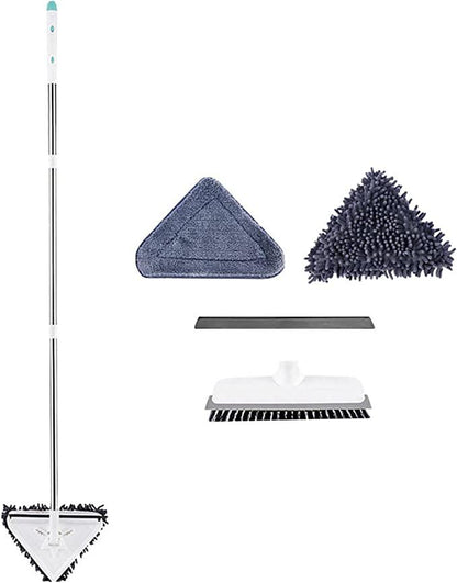 GlideMax Triangle Cleaning Mop- 360° Multipurpose Floor Cleaning Mop