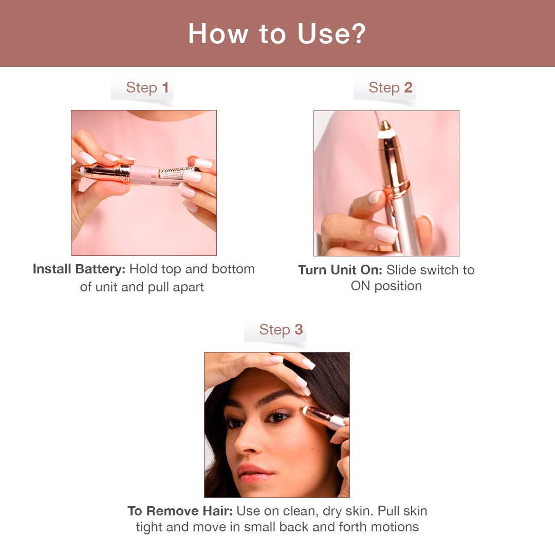 Flawless Luxe Eyebrow Trimmer – Precision, Elegance & Ease