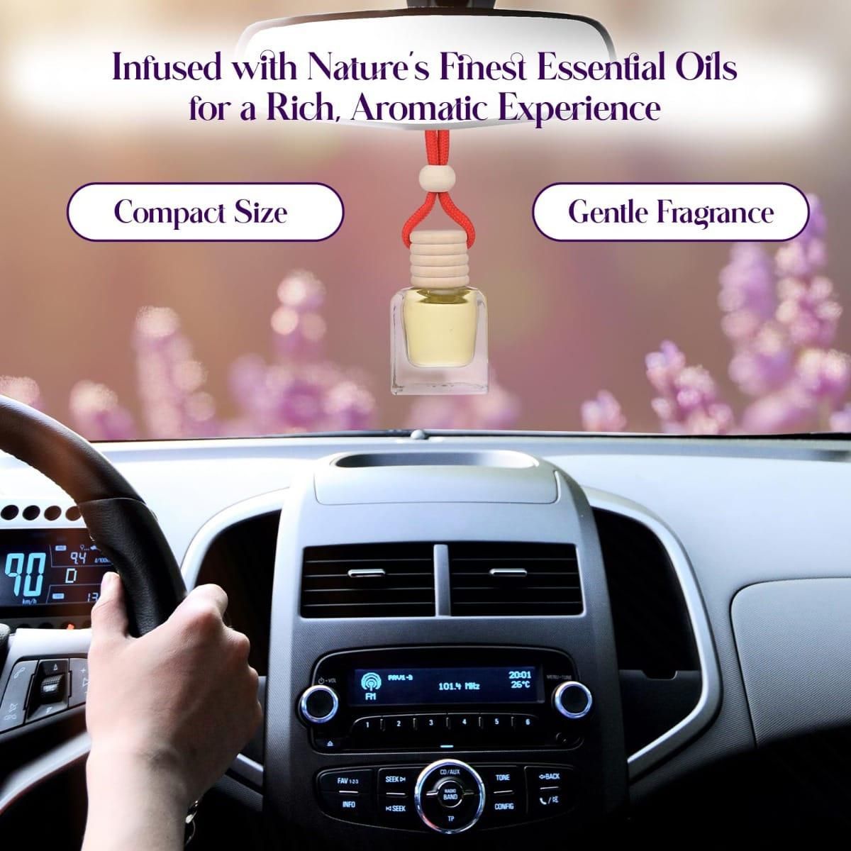VelvetAura Hanging Car Fragrance Pod – Sophisticated & Long-Lasting Scent (Pack of 1)