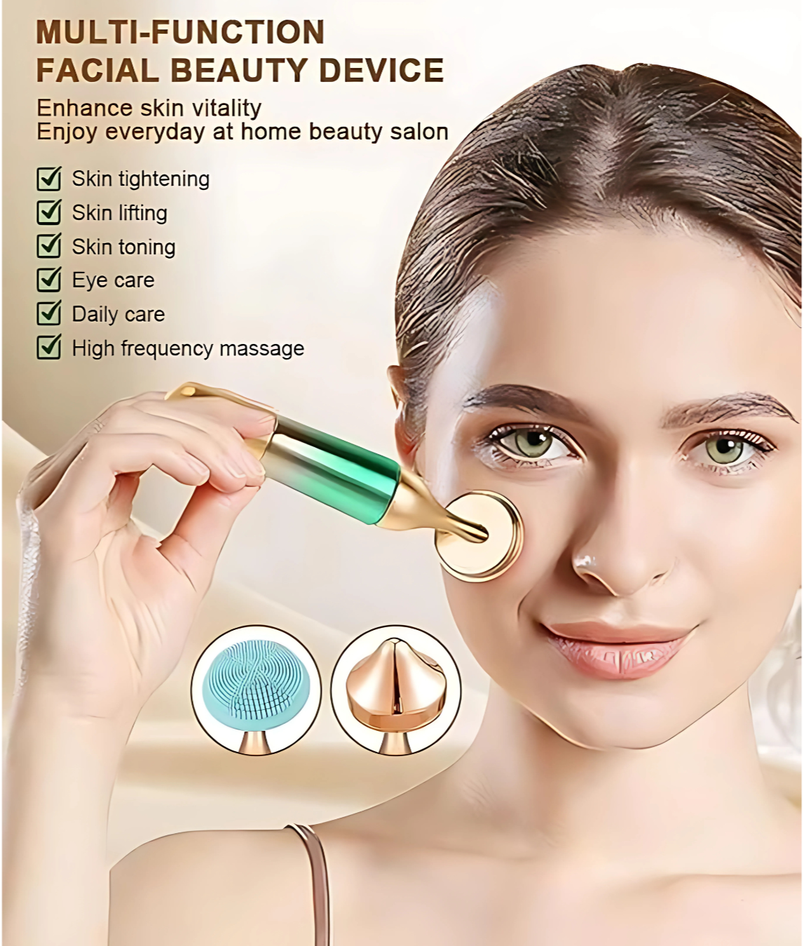 Celestial Glow 3-in-1 Face, Neck & Eyes Massager