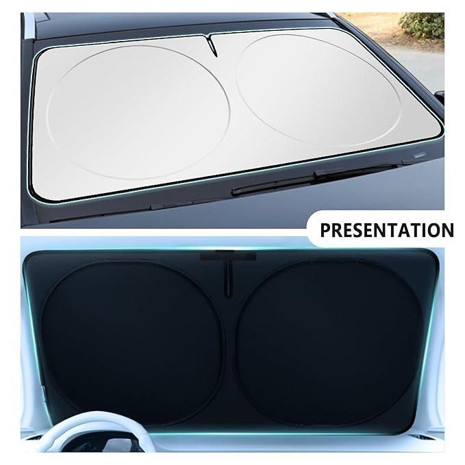 ShieldPro™ Folding Car Window Sunshade Cover – Ultimate Heat & UV Protection