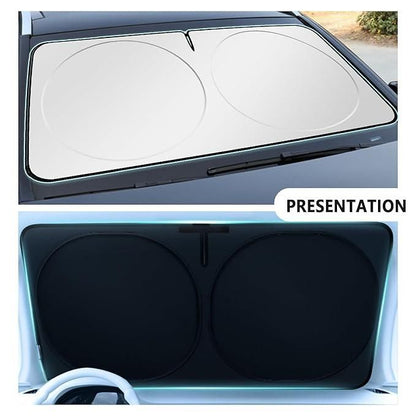 ShieldPro™ Folding Car Window Sunshade Cover – Ultimate Heat & UV Protection