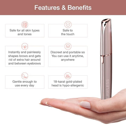 Flawless Luxe Eyebrow Trimmer – Precision, Elegance & Ease