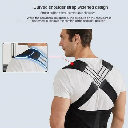 Orthix Posture Corrector - Pain Relief Adjustable Belt - Unisex