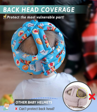 SafeNest Baby Head Safety Helmet – Lightweight, Breathable, & Adjustable Protection for Little Ones