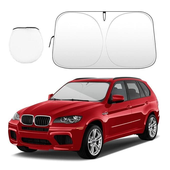 ShieldPro™ Folding Car Window Sunshade Cover – Ultimate Heat & UV Protection