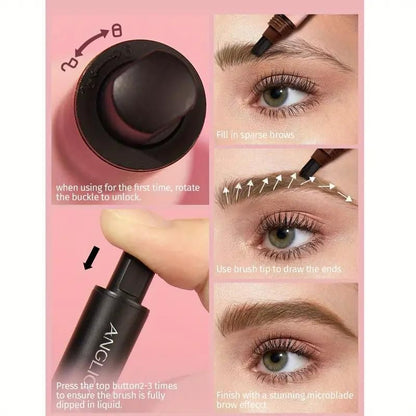 Anglicolor - BrowFection Eyebrow Liquid with Built-in Angled Brush