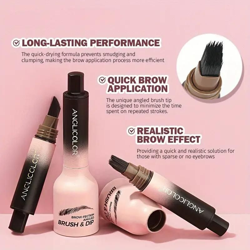 Anglicolor - BrowFection Eyebrow Liquid with Built-in Angled Brush