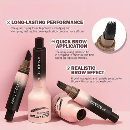 Anglicolor - BrowFection Eyebrow Liquid with Built-in Angled Brush