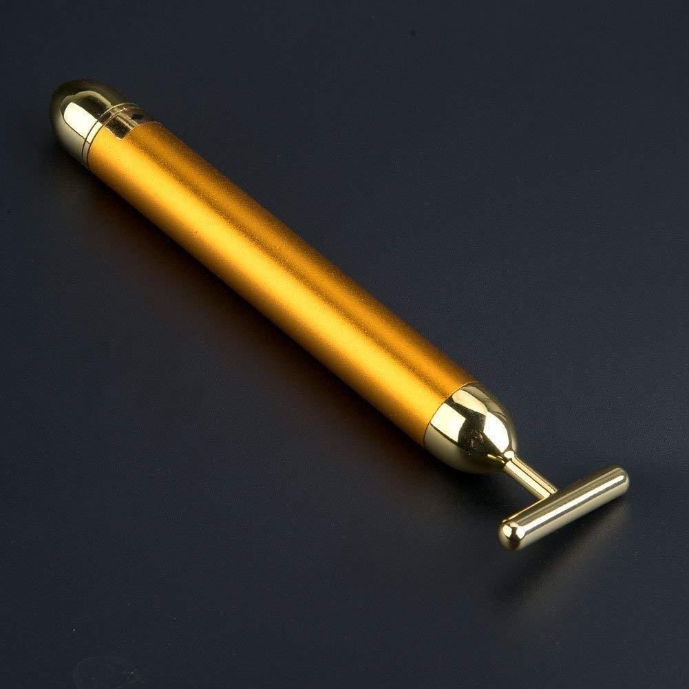 AuricGlow 24K Gold Energy Beauty – Electric Facial Massager for Anti-Aging, Lifting, Firming & Skin Rejuvenation