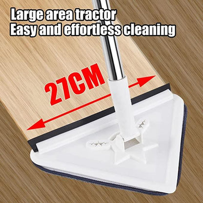 GlideMax Triangle Cleaning Mop- 360° Multipurpose Floor Cleaning Mop