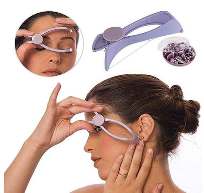 Slique Face & Body Hair Threading Kit – Precision Hair Removal Tool for Silky-Smooth Skin