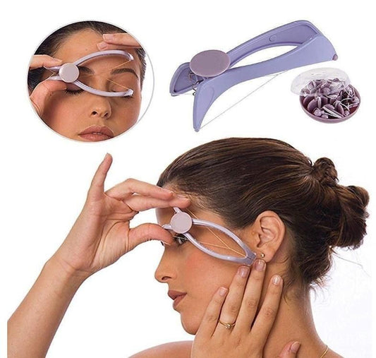 Slique Face & Body Hair Threading Kit – Precision Hair Removal Tool for Silky-Smooth Skin
