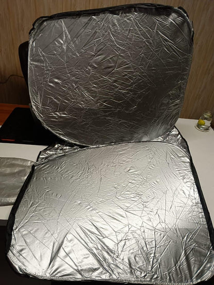 ShieldPro™ Folding Car Window Sunshade Cover – Ultimate Heat & UV Protection