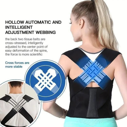 Orthix Posture Corrector - Pain Relief Adjustable Belt - Unisex