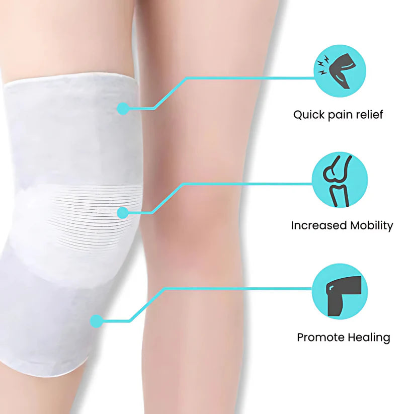 Orthix Bamboo Elastic - Warm Knee Sleeves (Pack of 2)