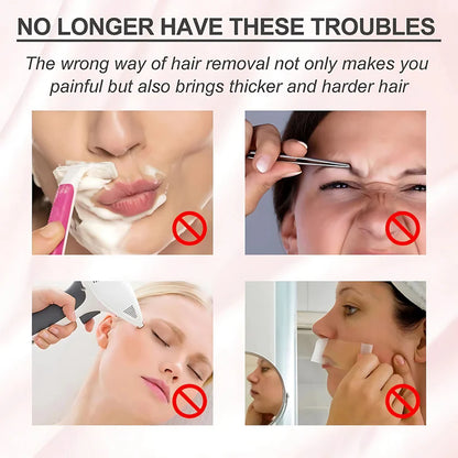 Silken Veil – Reveal & Remove Hair Identifier Spray with 4 Ultra-Smooth Razors