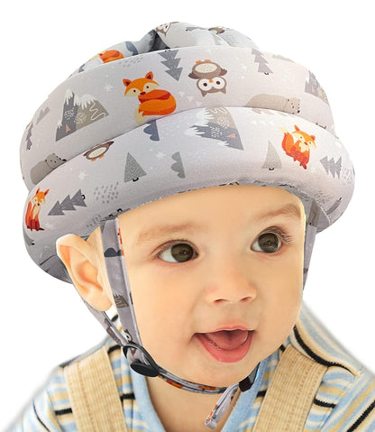 SafeNest Baby Head Safety Helmet – Lightweight, Breathable, & Adjustable Protection for Little Ones