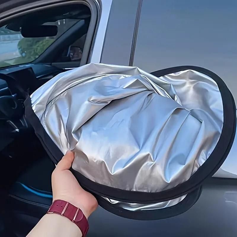 ShieldPro™ Folding Car Window Sunshade Cover – Ultimate Heat & UV Protection