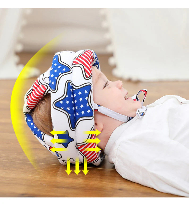 SafeNest Baby Head Safety Helmet – Lightweight, Breathable, & Adjustable Protection for Little Ones