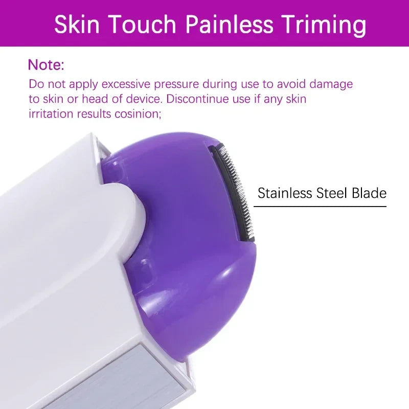 Instant Hair Trimmer & Shaver - Smooth Finish with SensaLight Tech