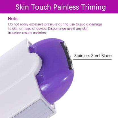Instant Hair Trimmer & Shaver - Smooth Finish with SensaLight Tech