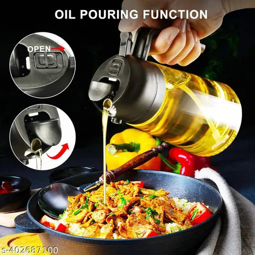 Smart Oil Sprayer & Dispenser - 500ml