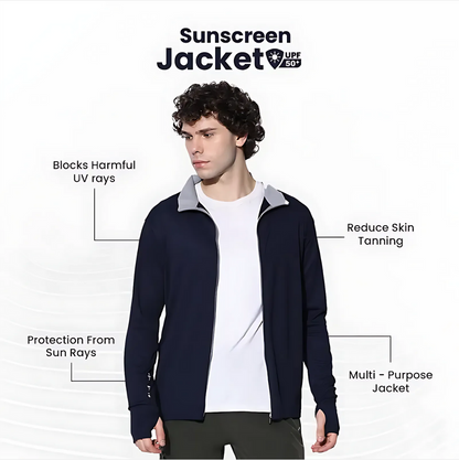 SunGuard™ Lightweight UV Protection Jacket Unisex - UPF 50+