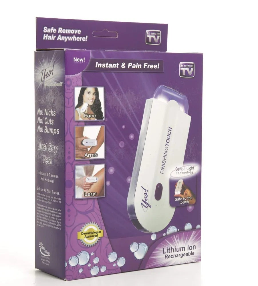 Instant Hair Trimmer & Shaver - Smooth Finish with SensaLight Tech