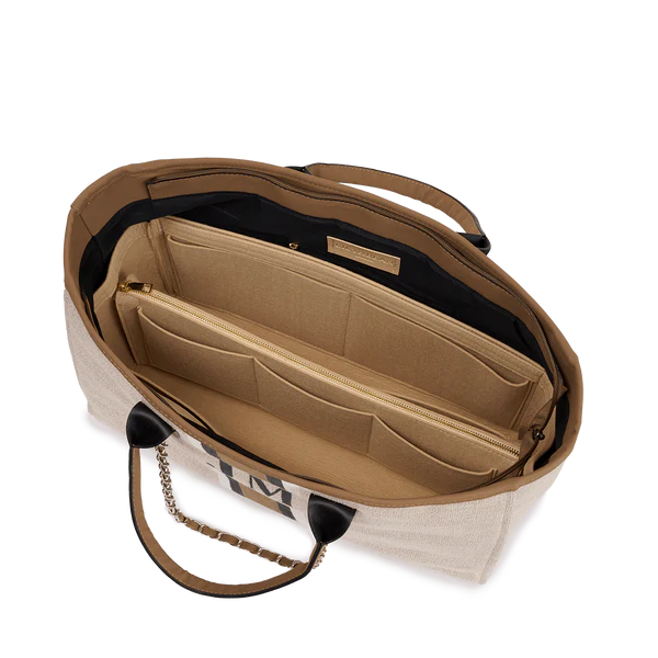 BagÉlan™ Felt Purse Organizer – Premium Insert with Detachable Pouch for Effortless Handbag Elegance