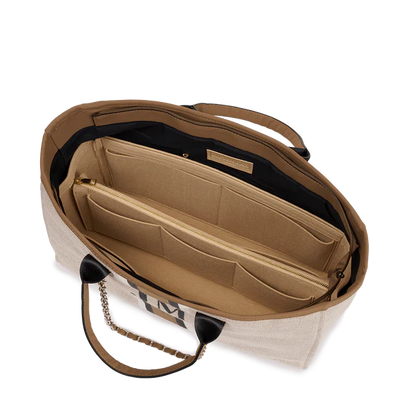 BagÉlan™ Felt Purse Organizer – Premium Insert with Detachable Pouch for Effortless Handbag Elegance
